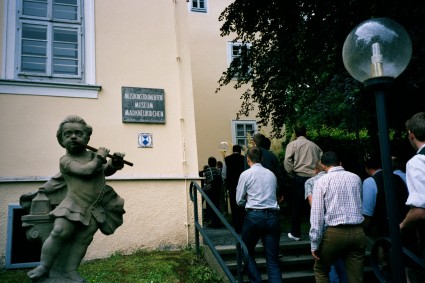 Eingang zum Musikinstrumentemuseum